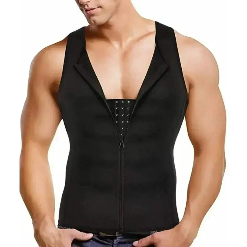 Men's Sauna Vest Shapewear With Adjustable Clip For Slimming
