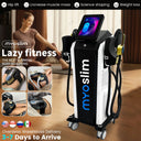 MYOslim EMS Weight Loss Machine 6500W Electromagnetic Muscle Stimulation Fat Loss Slimming Body Shaping Device for Home Use