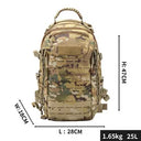 Tactical Backpack 25L Leisure Sports Backpack Travel Men Women