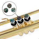 3Pcs Set Finger Buttons Trumpet Valve Cap Abalone Shell
