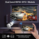 Mini Projector HY310W 5G WIFI BT5.1 Android 4K Beamer