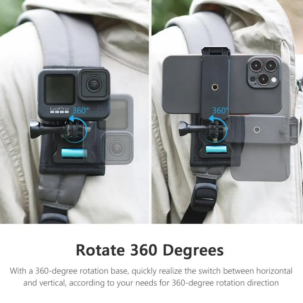VAMSON Insta360 Backpack Clip Mount