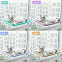 Cat Hammock Bed: Sunny Window Seat Kitten Climbing Frame