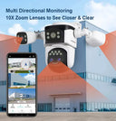 Smart Outdoor PTZ Camera for Home Guard
