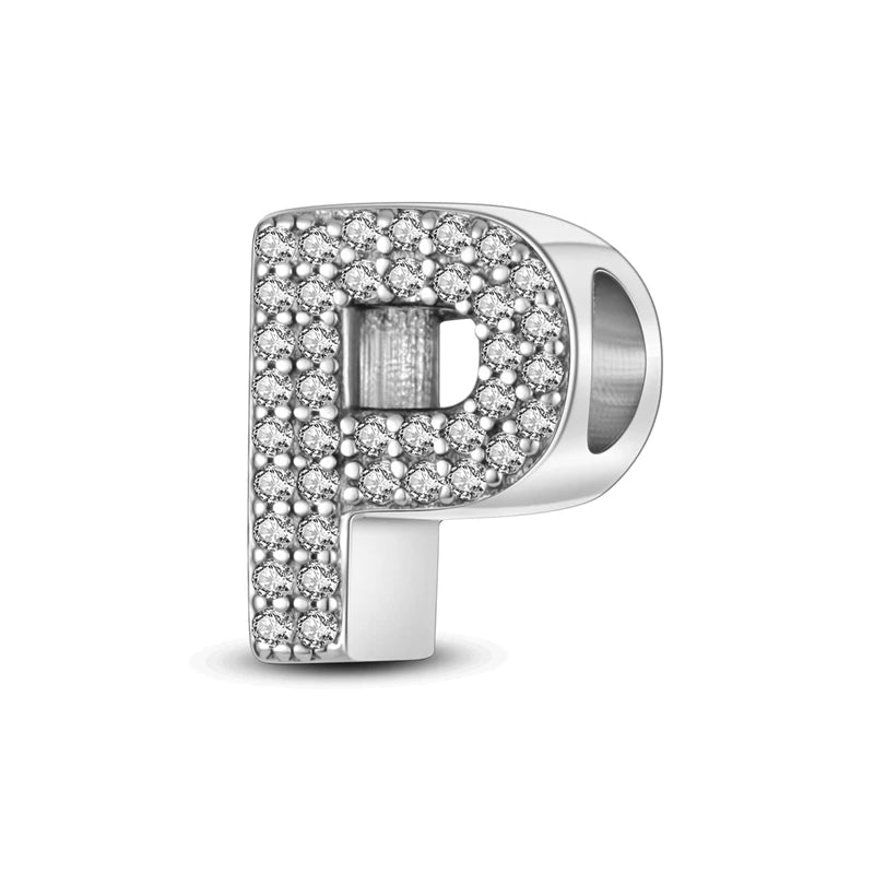 A-z Alphabet Letter Charm Bead