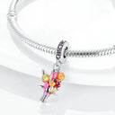 Silver Plated Butterfly Ladybug Cactus