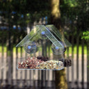 Clear View Window Bird Feeder Tray Home