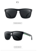Men's Polarized UV400 Sunglasses for Driving Hiking Fishing