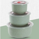 Wheat Straw Bowl Set - Eco Friendly Food Storage