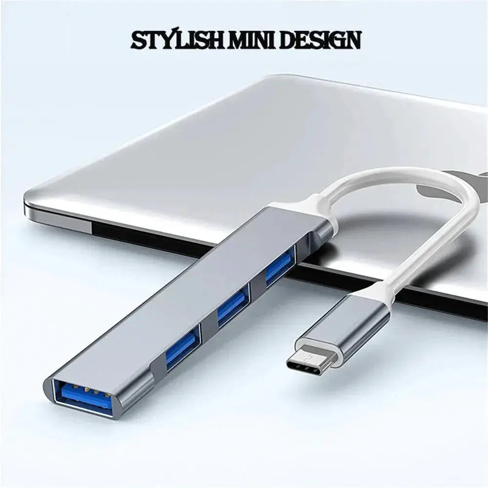 USB Type C Hub Splitter Multiport Connectivity Solution