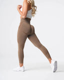 Contour Leggings for Women Seamless Butt Lift Curves Design Pink C6206