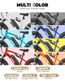 Qlife Fat Tire Ebike - Mile Range