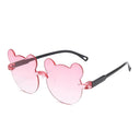 Bear-Shaped UV400 Kids Sunglasses for Outdoor Fun Gear