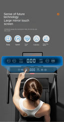 Touch Screen Portable Foldable Treadmill Walking Pad For Home Use