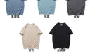 100% Cotton T-Shirt Men Women Solid Color O Neck Tops M-4XL