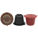 3pcs Refillable Reusable Coffee Capsule Filters for Nespresso