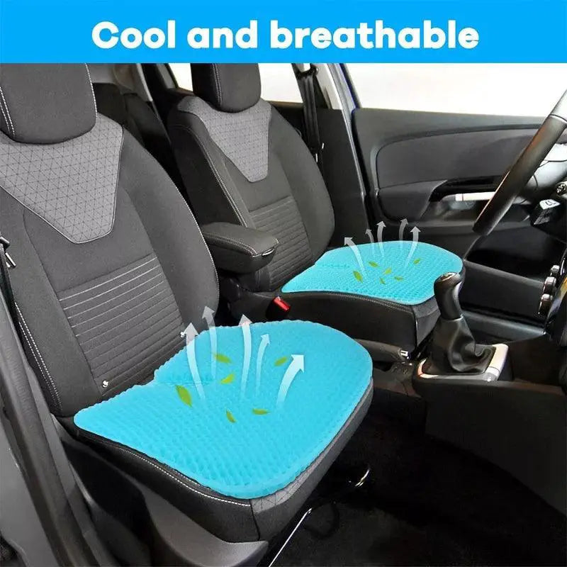 Cooling Honeycomb Memory Foam Gel Seat Cushion For Office