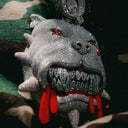 Bulldog Hip Hop Pendant Necklace