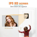 Secure Home With Smart Video Doorbell Peephole