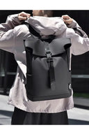 Flip Cover Magnetic Backpack For Men 20L