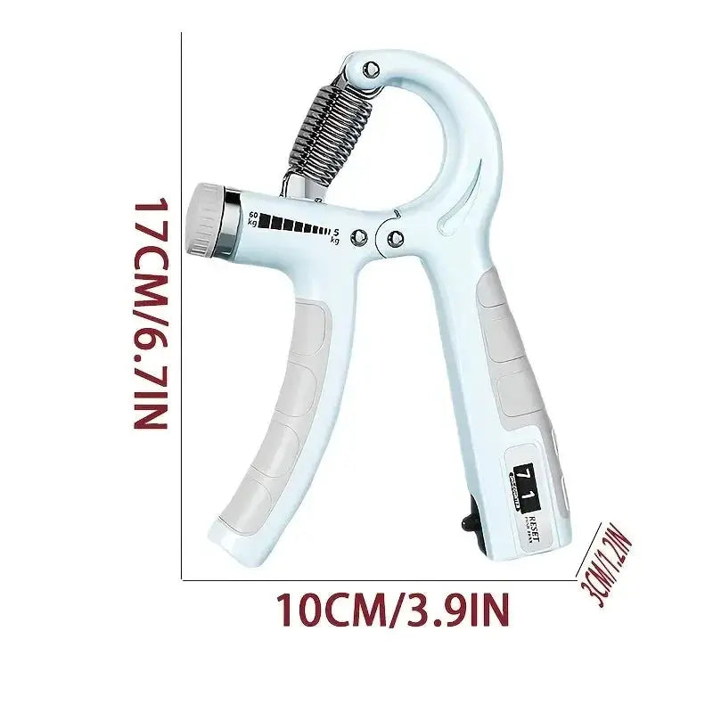 Adjustable Hand Grip Strength Trainer with Counter