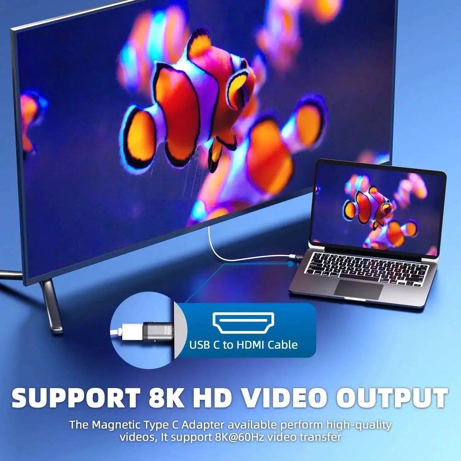 FONKEN Magnetic USB Adapter Fast Charge And Data Solution