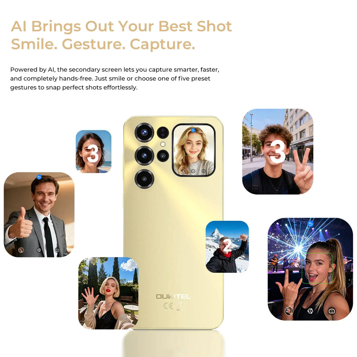 Oukitel Plus Dual Display Phone — product view 3