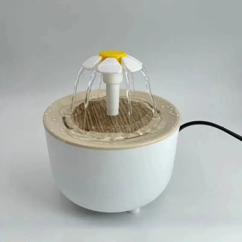 Cat Water Fountain Auto Filter Transparent Drinker For Cats