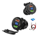 Quad USB Car Charger for On Road Power