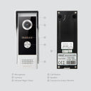 Homsecur M6 4 Wire Intercom Camera Ip65 Waterproof