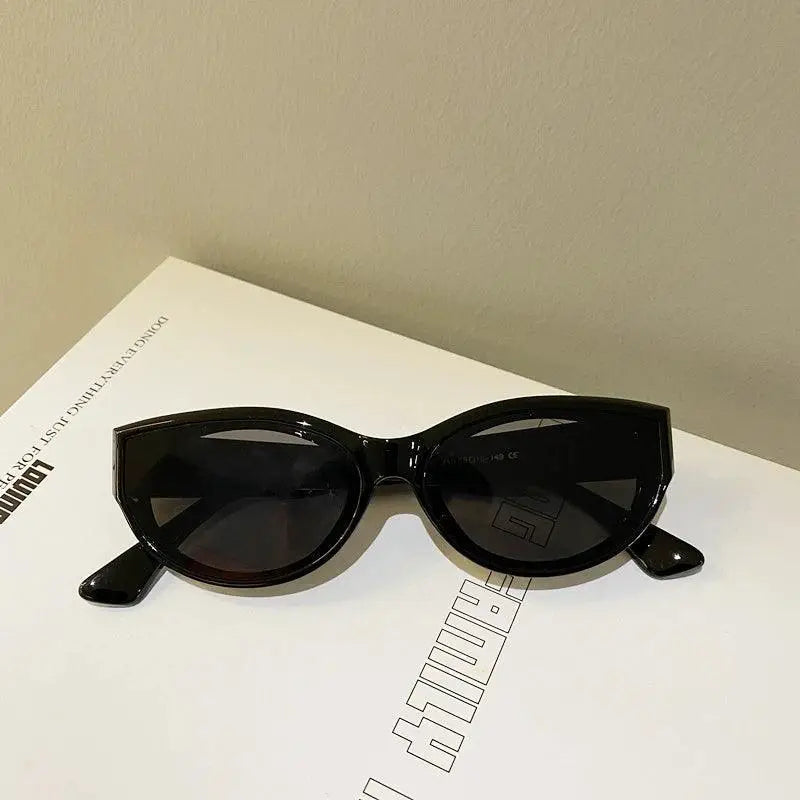 Vintage Cat Eye Sunglasses For Women Stylish Oval Shades