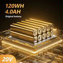 Cordless Brushless Angle Grinder for Metal Cutting DCG406