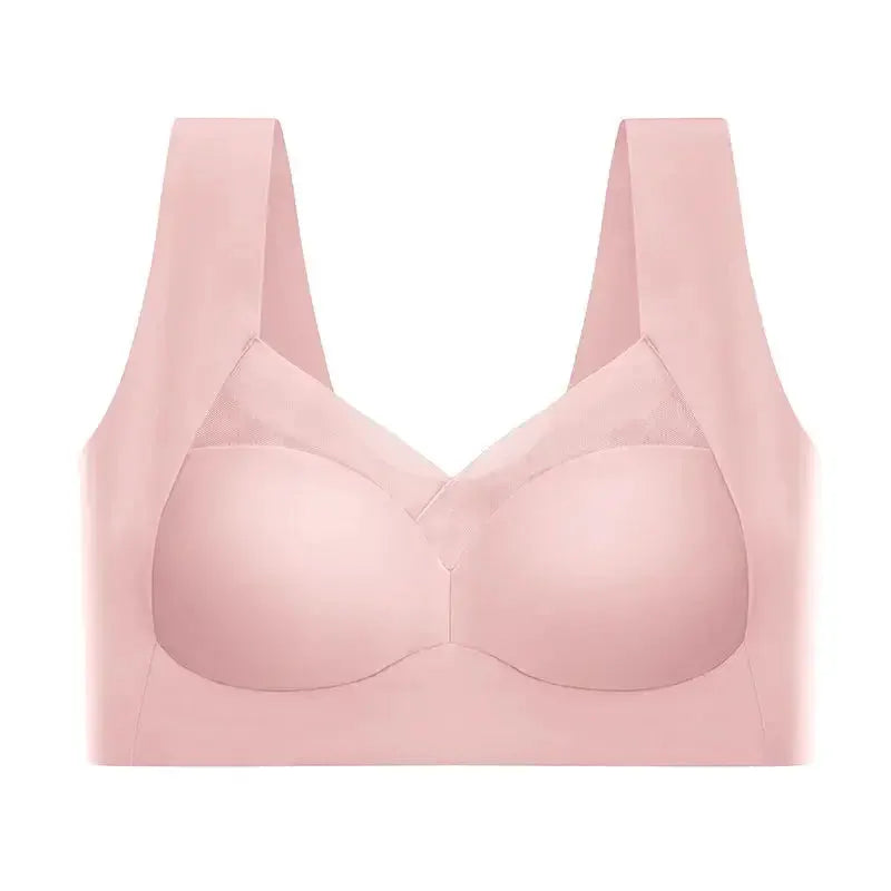 Traceless Summer Ice Silk Bra For Women Support Anti Sag