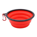 Portable Silicone Dog Bowl: Soft Easy-Clean Travel Feeder