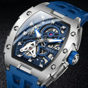 Men Automatic Skeleton Wristwatch