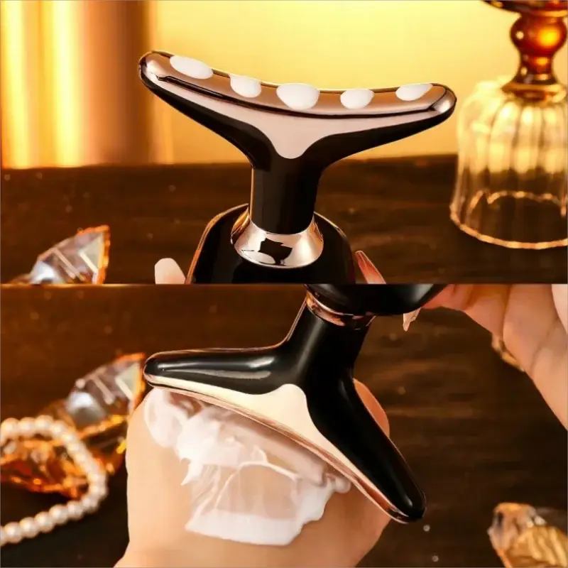 Black Gold Electric Facial Massager Lifting Instrument