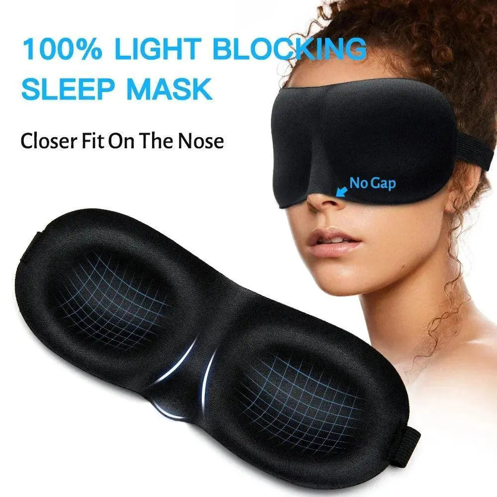 Ultimate 3D Sleep Mask For Comfort And Light Blocking
