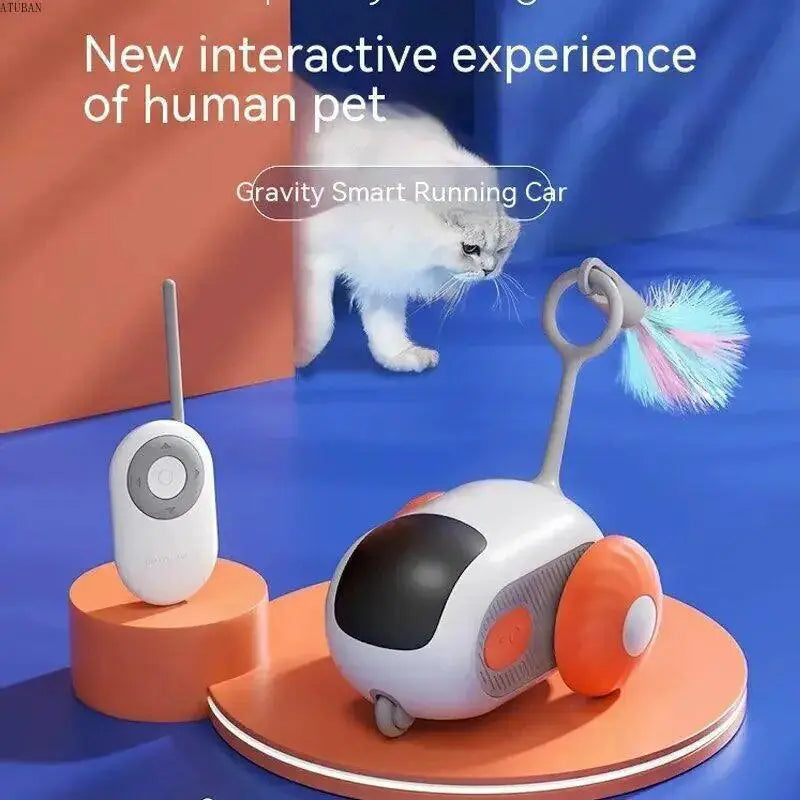Wireless Cat Car Interactive Playtime Toy Remote Control