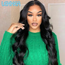 30 Inch Glueless Body Wave Lace Front Wig For Women