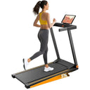 Smart 300Lb Folding Walking Pad Treadmill Five Percent Incline