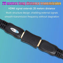 4K HDMI Female To Female Converter For Enhanced Viewing Experience