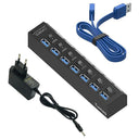 USB HUB 3.0 Super Speed Connectivity and Port Expansion