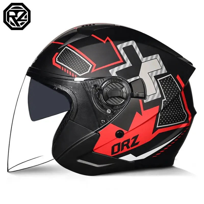 Unisex Open Face Motorcycle Helmet — product view 12