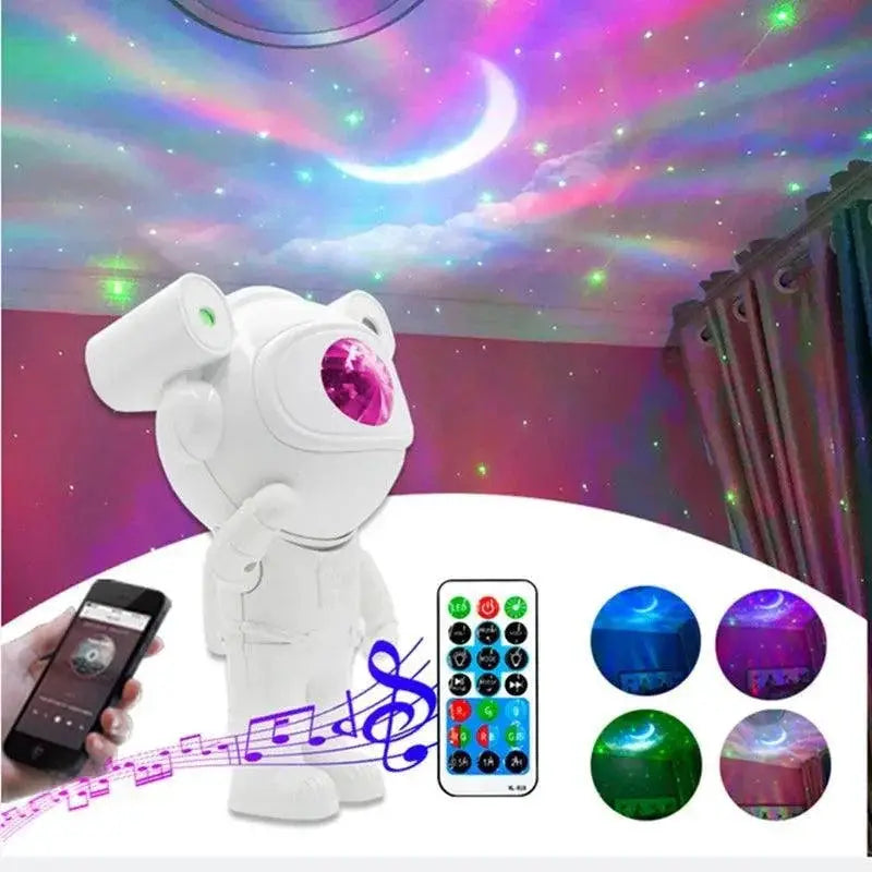 Astro Projector Astronaut Bluetooth Night Light With Music