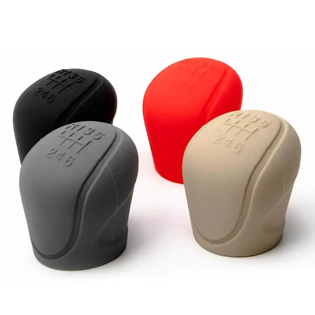 Car Silicone Gear Shift Knob Cover Non Slip Grip Handle