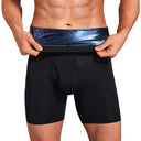 Compression Sauna Sweat Shorts Men Slimming Tummy Control