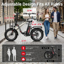 Spacewalk 1500W Folding Electric Bike