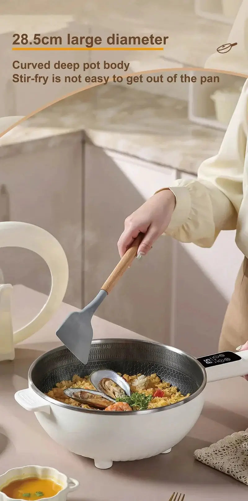 Wok for Busy Families Fast Heat — product view 12