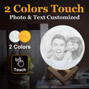 Moon Lamp: Customizable Photo Personalized Night Light