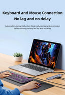 USB C Hub USB Splitter 8 in 2 USB Extender with 4 Ports